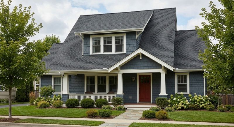 A Frame Roof Installation in Richmond, IN