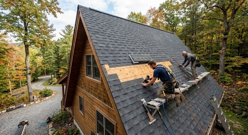 A Frame Roof Repair in Richmond, IN
