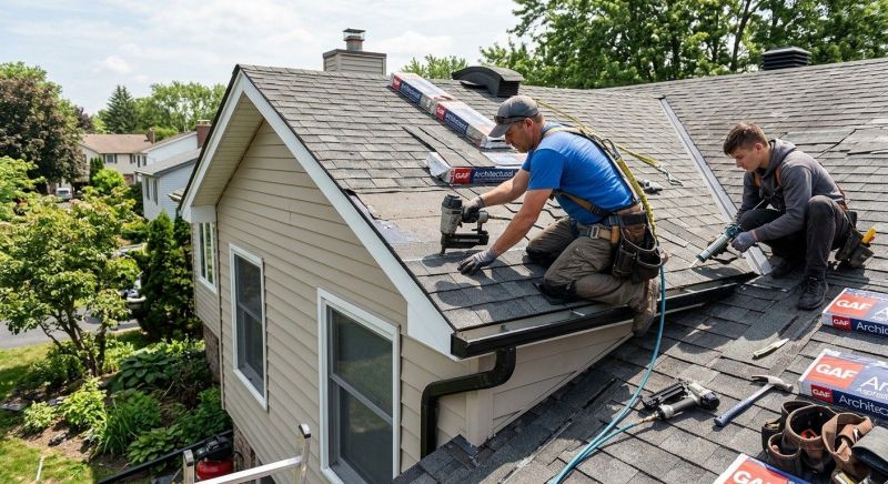 A Frame Roof Repair in Richmond, IN