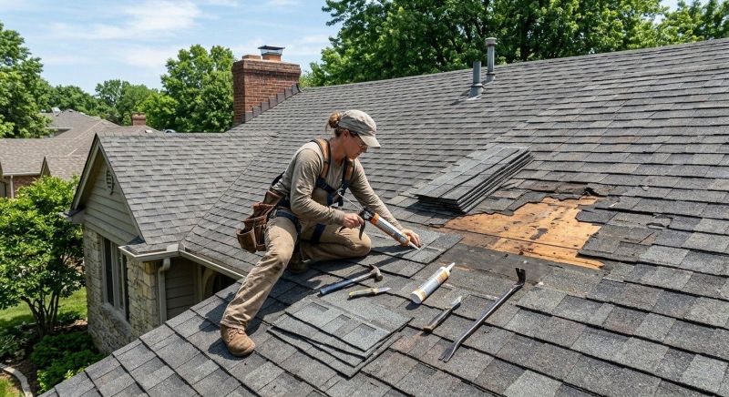 A Frame Roof Repair in Richmond, IN