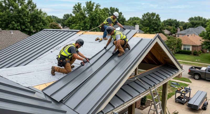 Aluminum Roof Installation in Oxford, OH