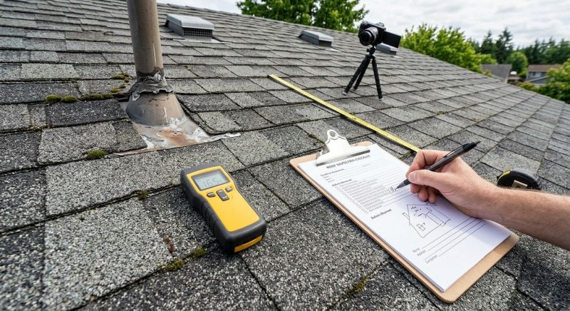 Asphalt Roof Inspection in New Paris, OH