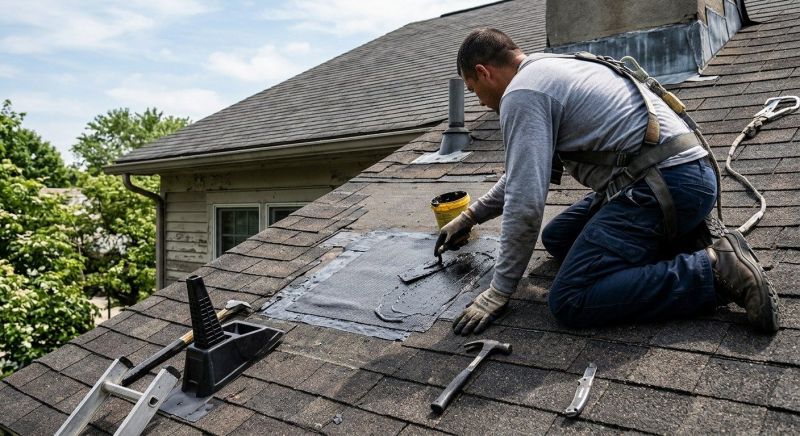 Asphalt Roof Leak Repair in Eaton, OH