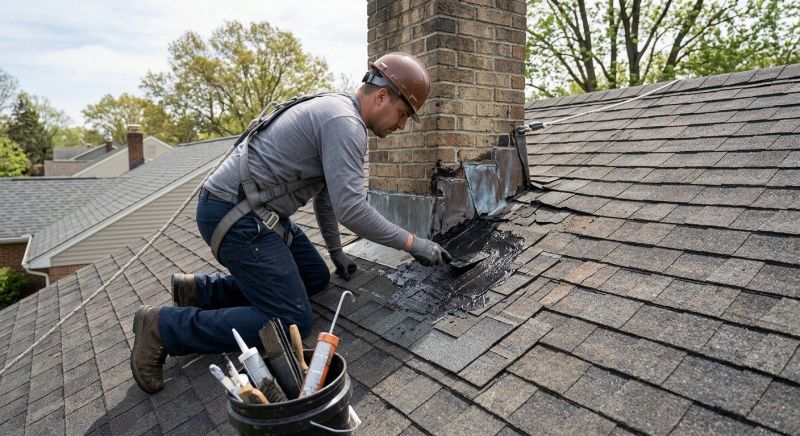 Asphalt Roof Leak Repair in Henry County, IN