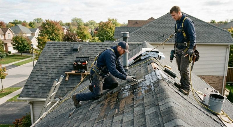Asphalt Roof Leak Repair in New Madison, OH