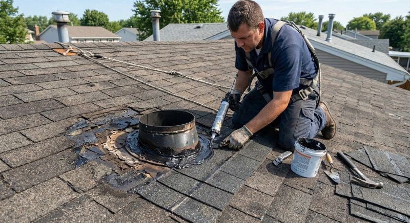 Asphalt Roof Leak Repair in Preble County, OH
