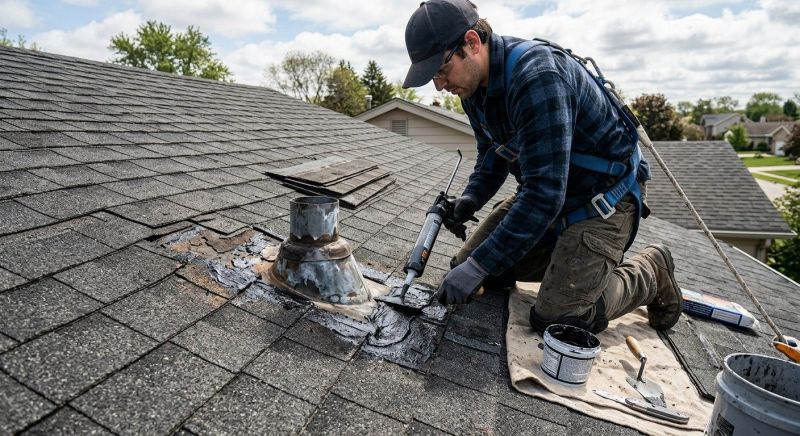 Asphalt Roof Leak Repair in Preble County, OH