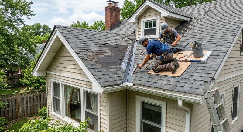 Asphalt Roof Repair in Henry County, IN