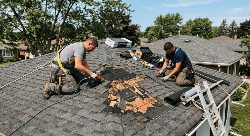 Asphalt Roof Repair in New Castle, IN