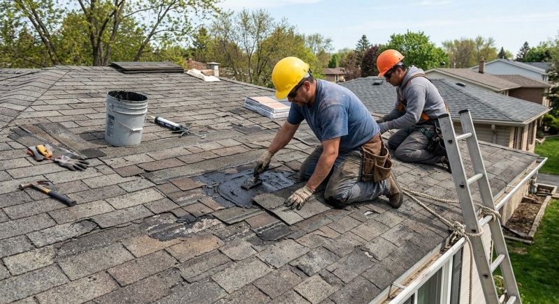 Asphalt Roof Repair in Oxford, OH