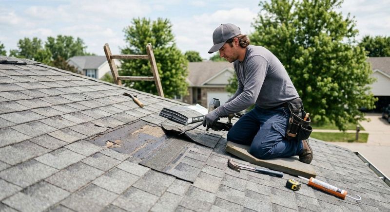 Asphalt Shingles Repair in Henry County, IN
