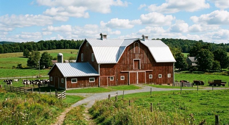 Barn Roof Replacement in Connersville, IN
