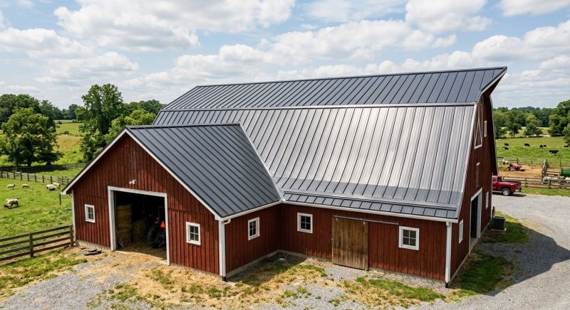 Barn Roof Replacement in Greenville, OH