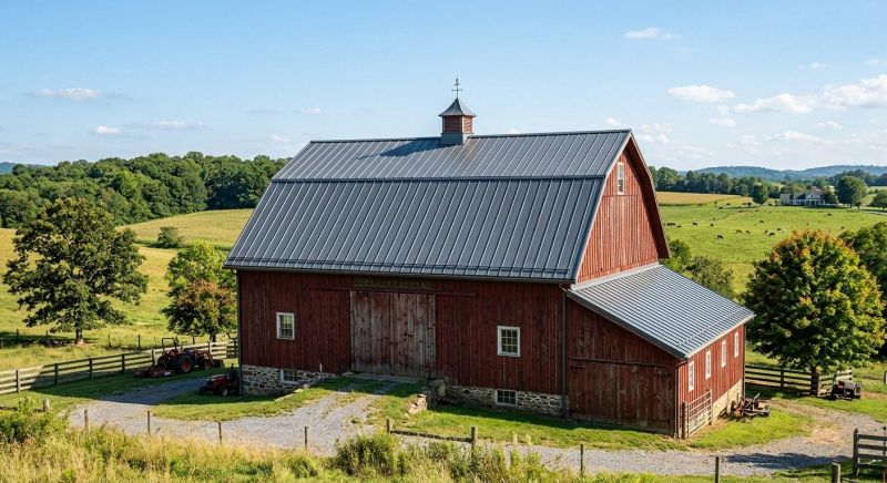 Barn Roof Replacement in Liberty, IN