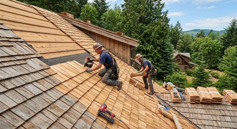 Cedar Roof Construction in Richmond, IN