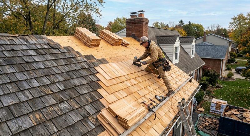 Cedar Roof Replacement in Richmond, IN