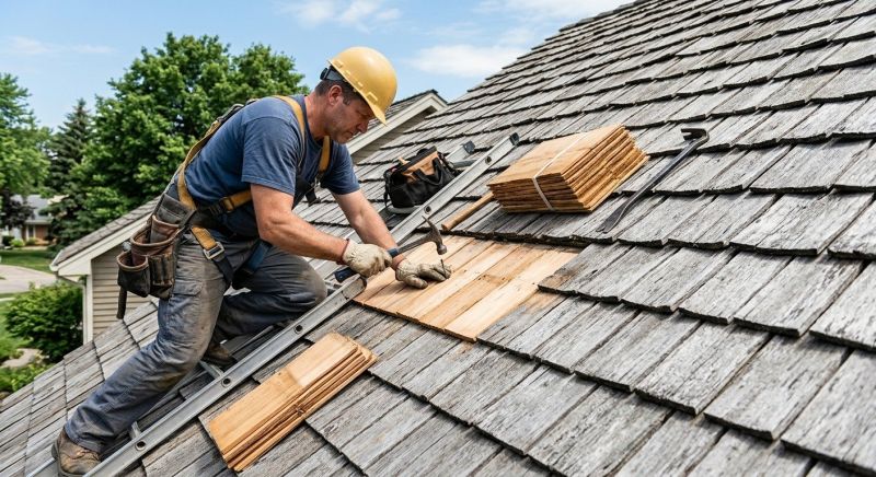 Cedar Shake Roof Repair in Richmond, IN