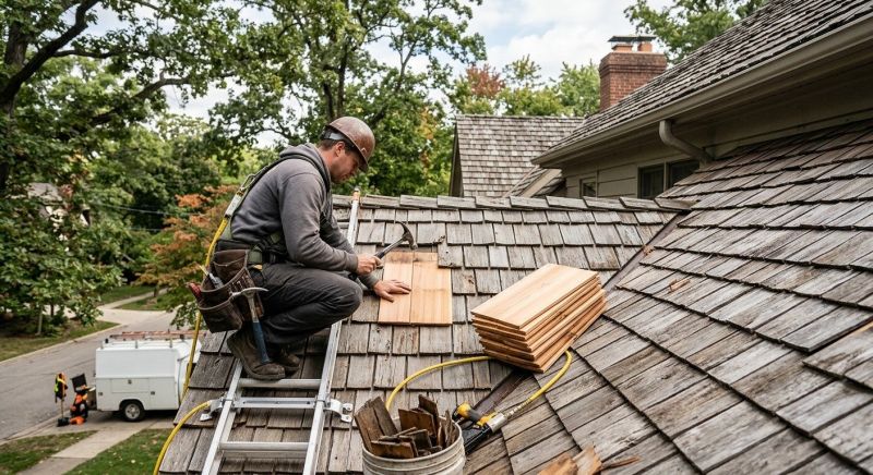 Cedar Shingles Repair in Richmond, IN