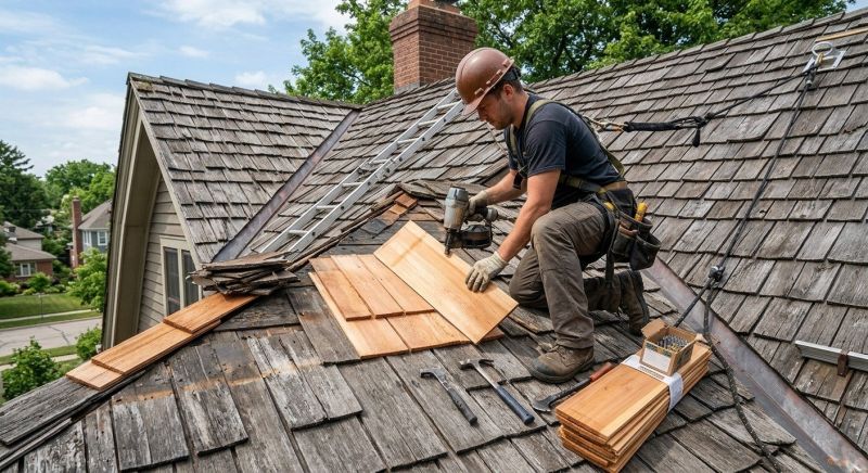 Cedar Shingles Repair in West Elkton, OH