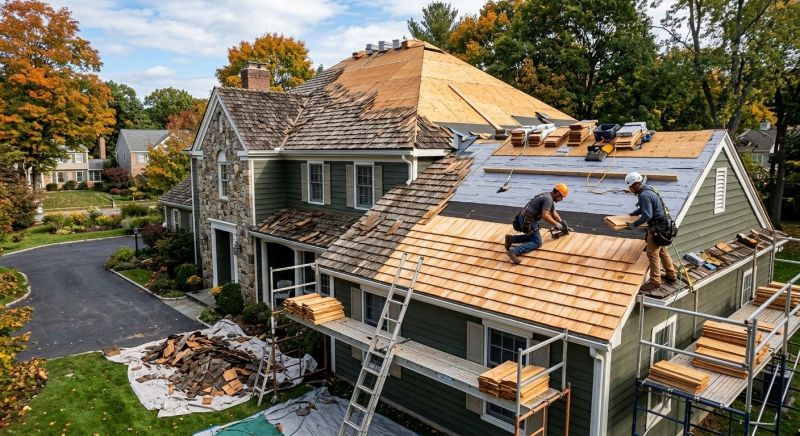 Cedar Shingles Replacement in Henry County, IN
