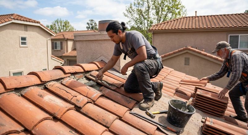Clay Roof Leak Repair in Richmond, IN