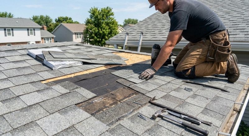 Composite Roof Repair in Richmond, IN