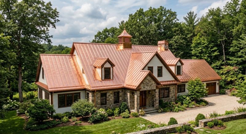 Copper Roof Replacement in Richmond, IN