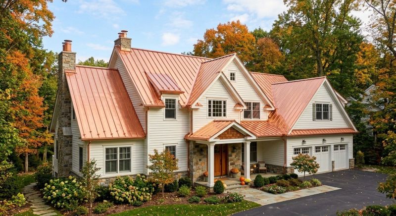 Copper Roof Replacement in Richmond, IN