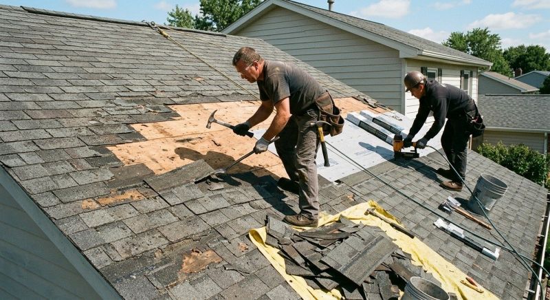 Damaged Roof Repair in Greenville, OH