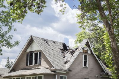 Damaged Roof Replacement in New Madison, OH