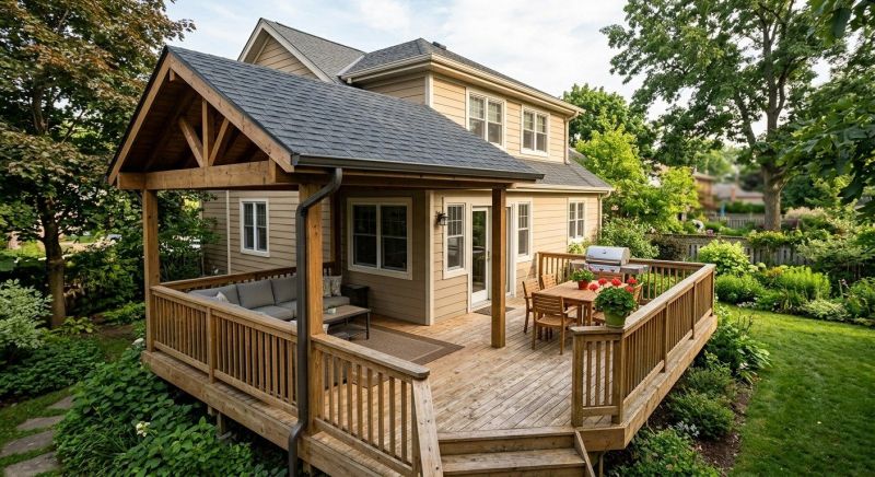 Deck Roof Construction in Richmond, IN