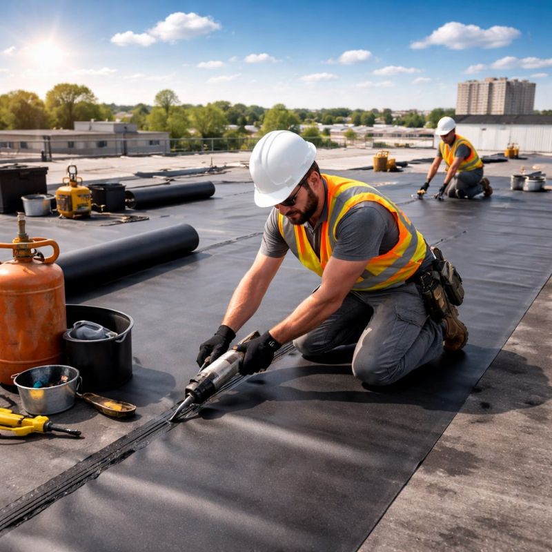 Epdm Roof Installation in Richmond, IN