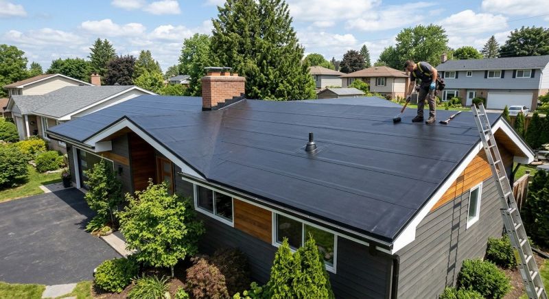 Epdm Roof Installation in New Madison, OH