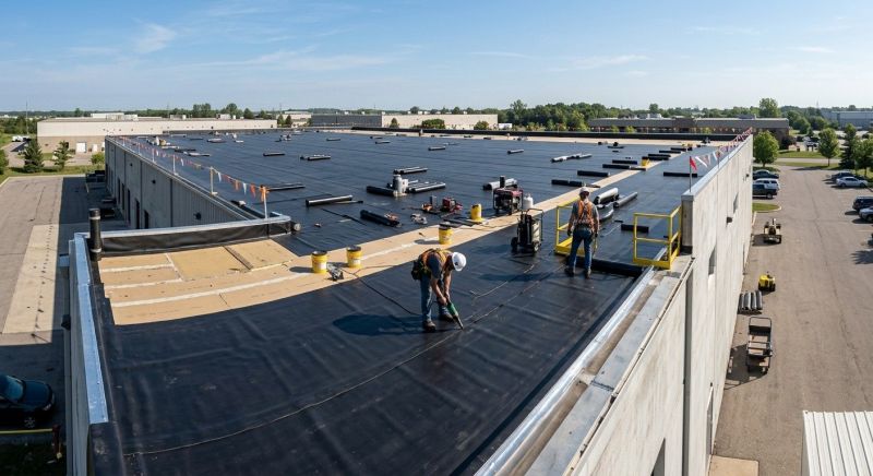 Flat Roof Installation in Richmond, IN