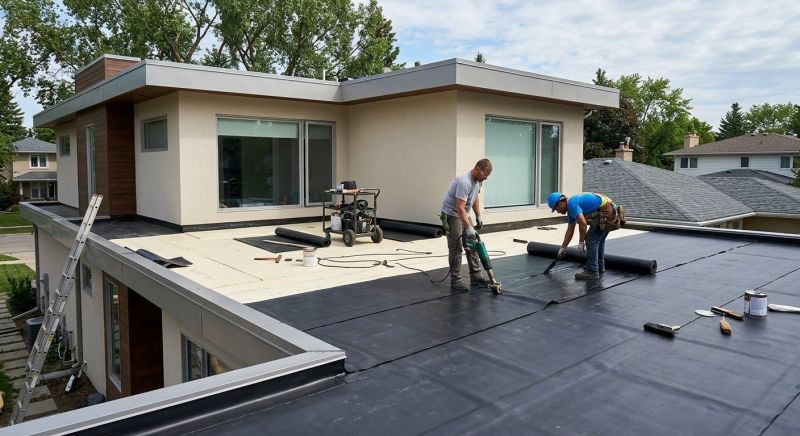 Flat Roof Installation in West Elkton, OH