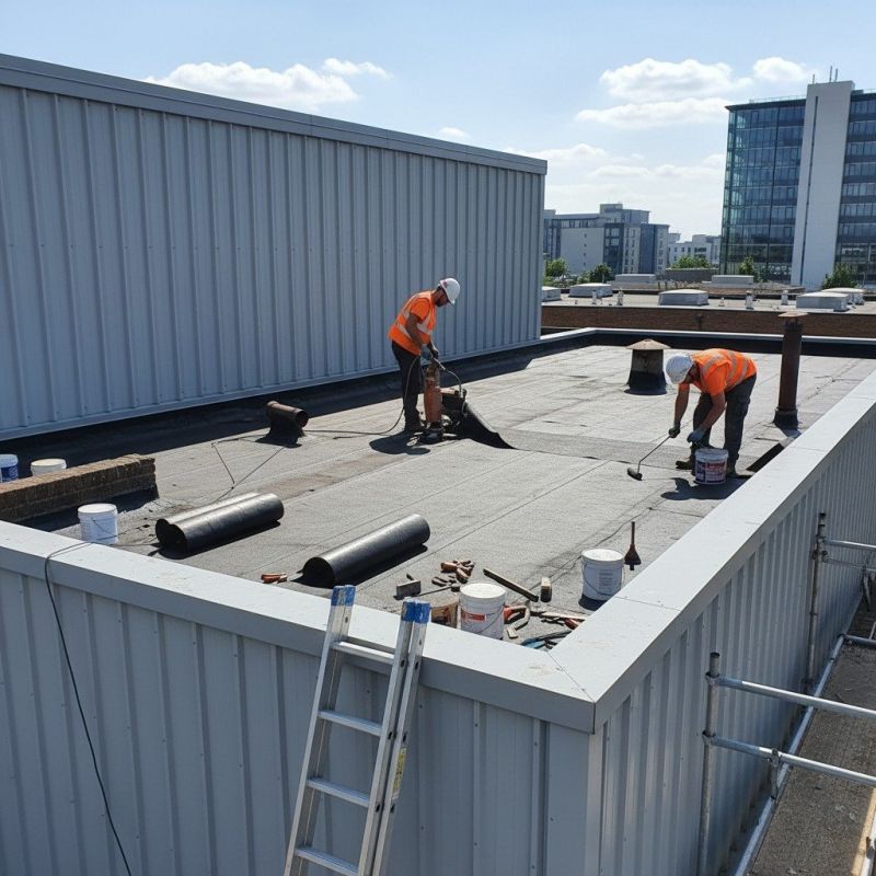 Flat Roof Repair in New Paris, OH