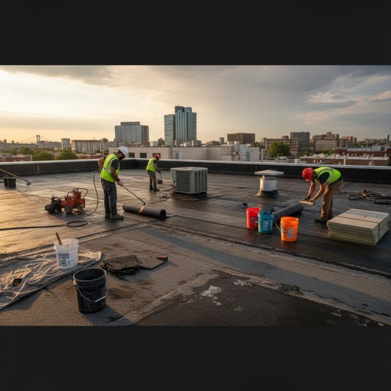 Flat Roof Repair in Oxford, OH