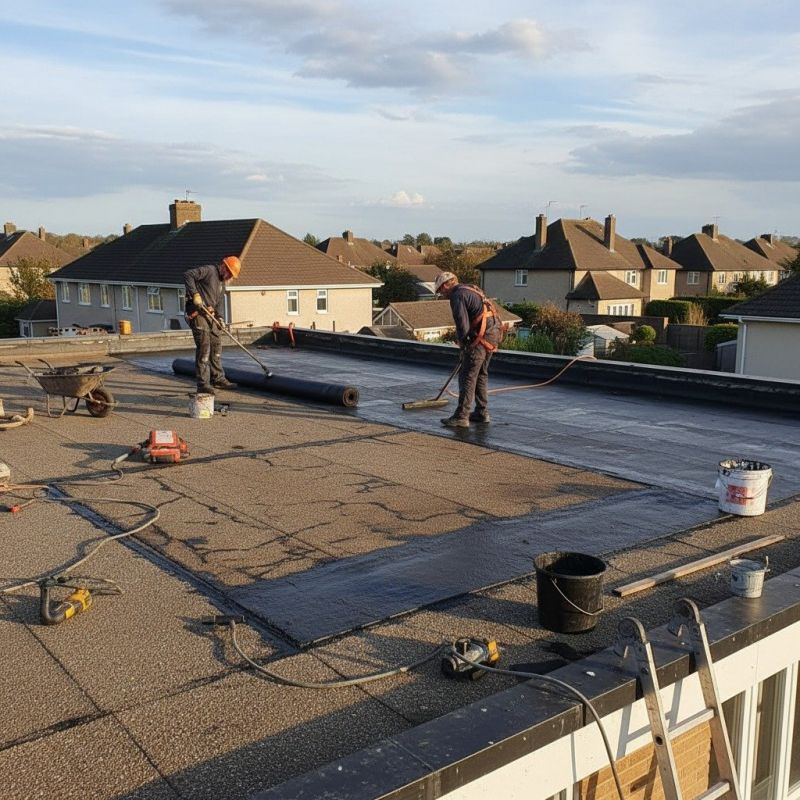 Flat Roof Repair in Winchester, IN