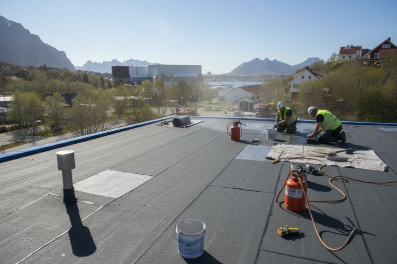 Flat Roof Replacement in Connersville, IN