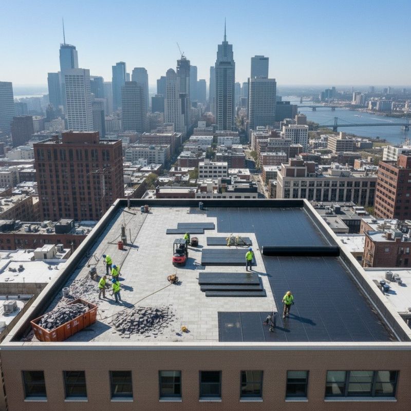 Flat Roof Replacement in Preble County, OH