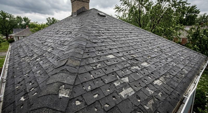 Hail Damage Roof Repair in Connersville, IN