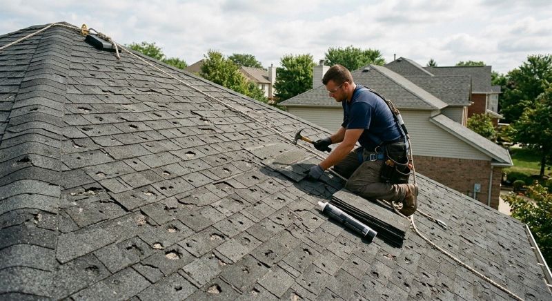 Hail Damage Roof Repair in West Elkton, OH