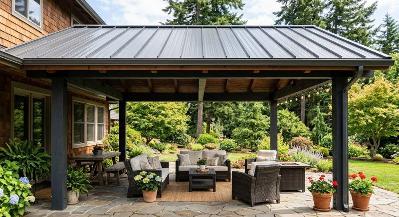 Metal Patio Roof Repair in Richmond, IN