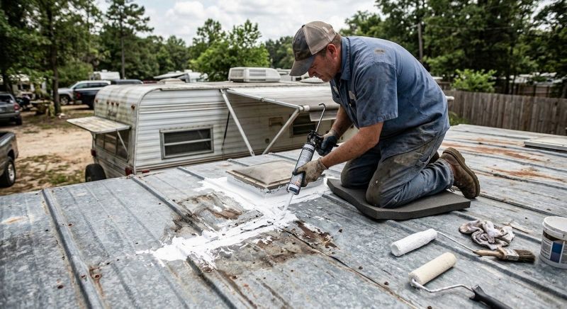 Metal Patio Roof Repair in Richmond, IN