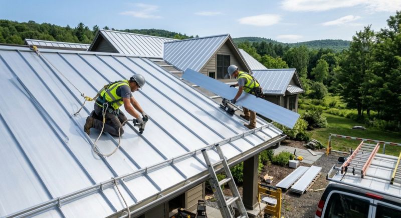 Metal Roof Installation in Eaton, OH
