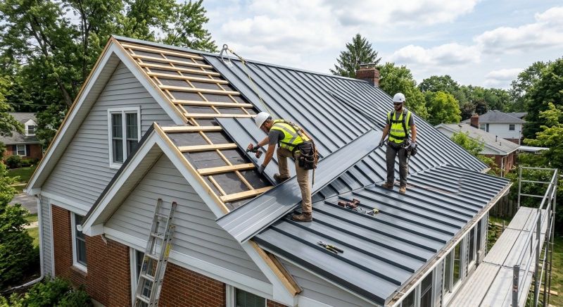 Metal Roof Installation in Greenville, OH