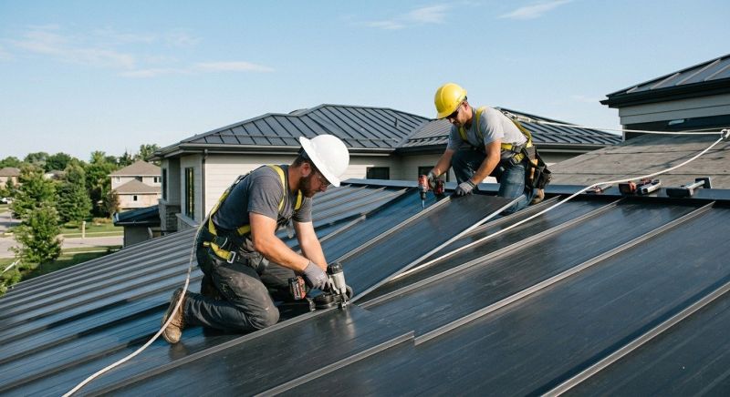 Metal Roof Installation in Liberty, IN