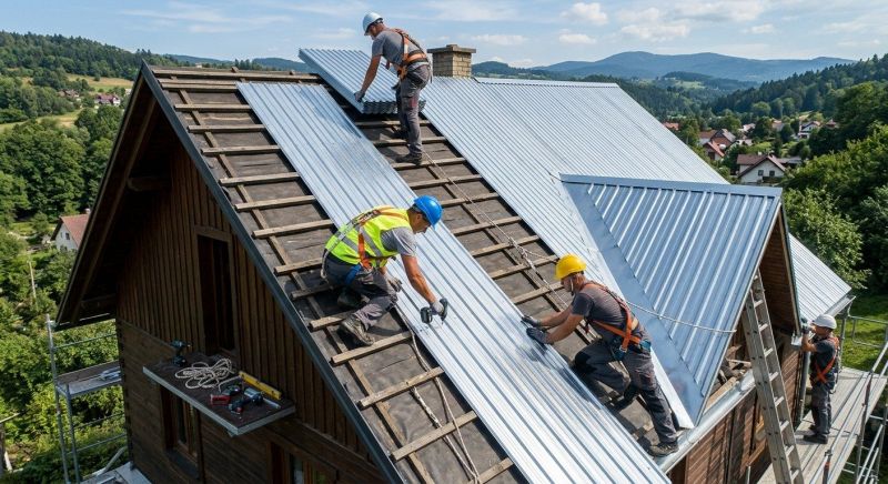 Metal Roof Installation in New Madison, OH