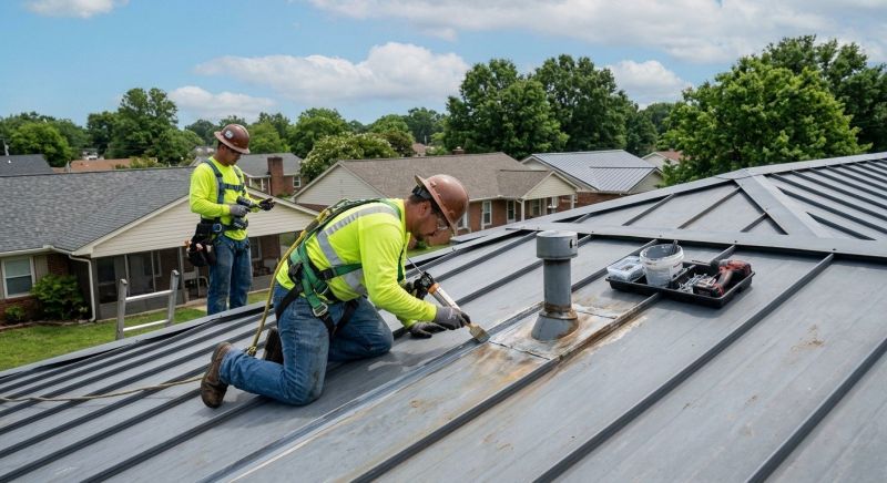 Metal Roof Repair in Henry County, IN