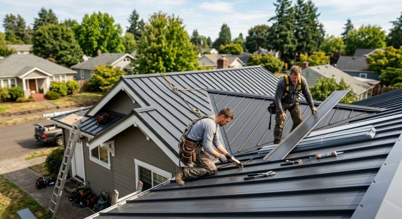 Metal Roof Repair in Richmond, IN